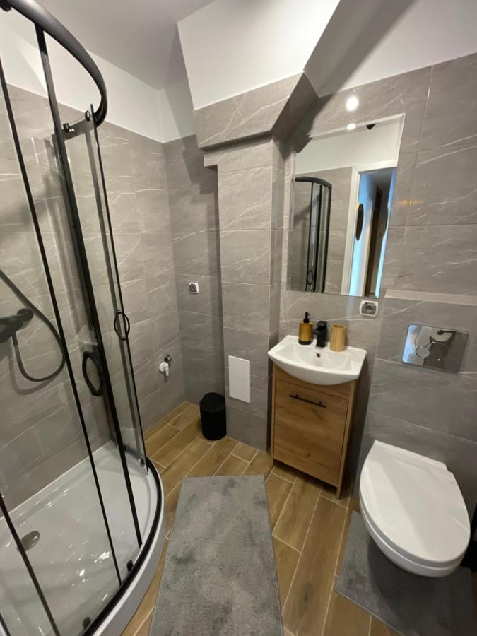 Apartament Centrum II ลิดซ์บาร์ก วาร์มิงสกี ภายนอก รูปภาพ